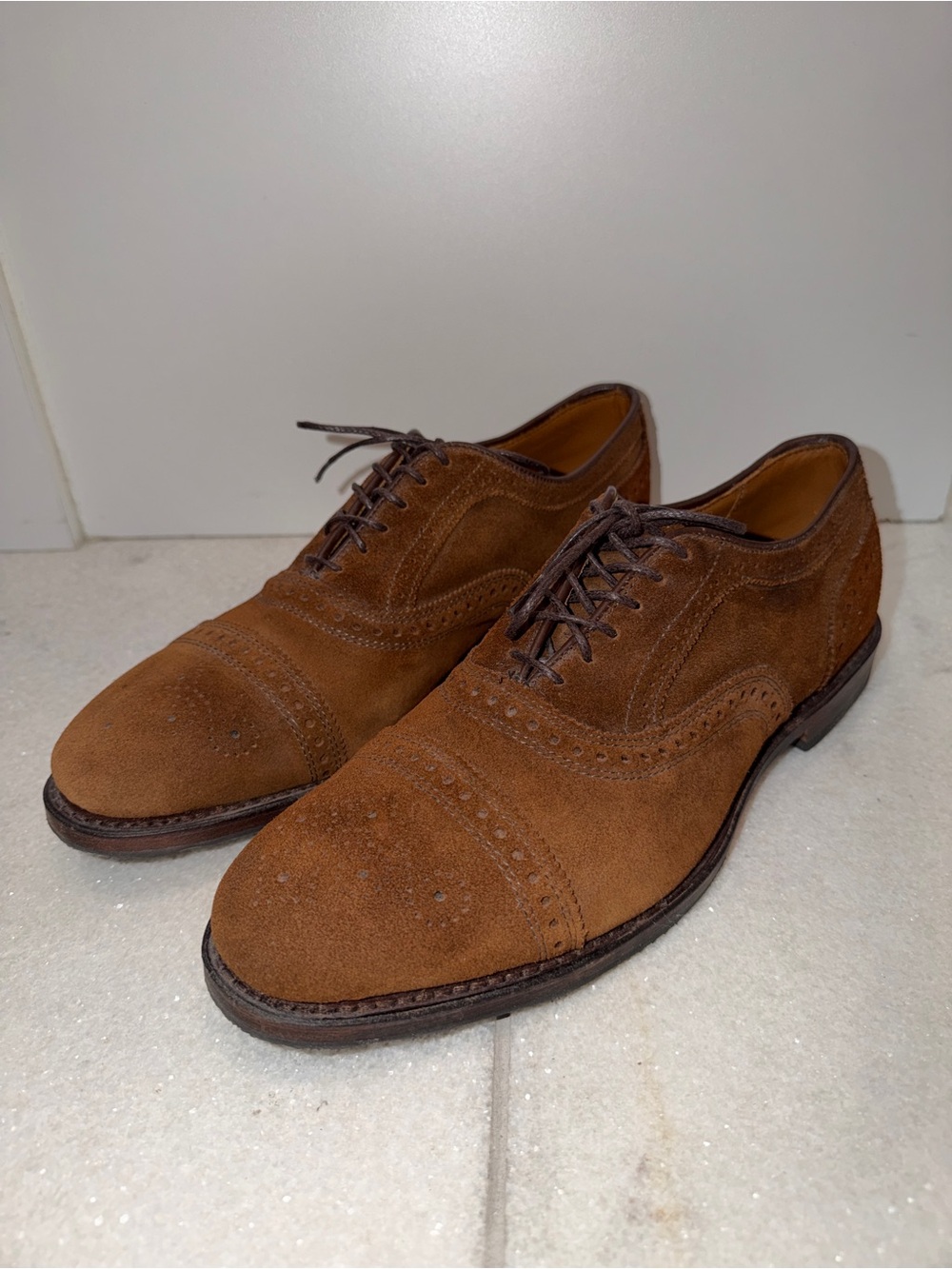 Allen Edmonds Strandmok Oxford suede